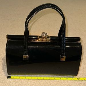 Banned Apparel Retro Patent Leather Bag